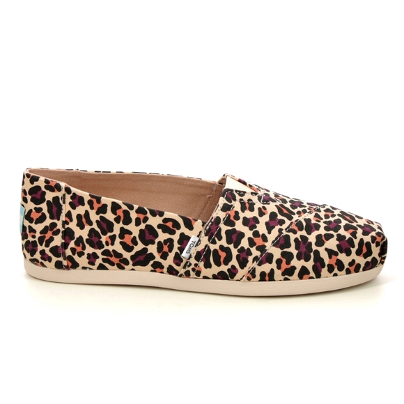 Toms Shoes - Tom's Alpargata Leopard Print Slip On